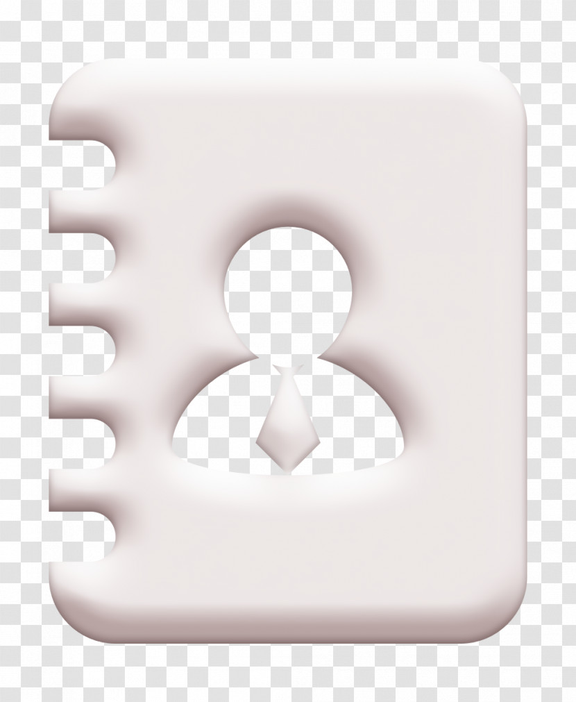 Business Contacts On Spring Address Book Icon Business Icon Humans Resources Icon Transparent PNG