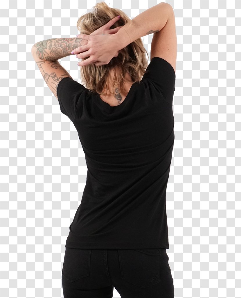 T-shirt Blouse Clothing Sleeve Top - Powerful Woman Transparent PNG