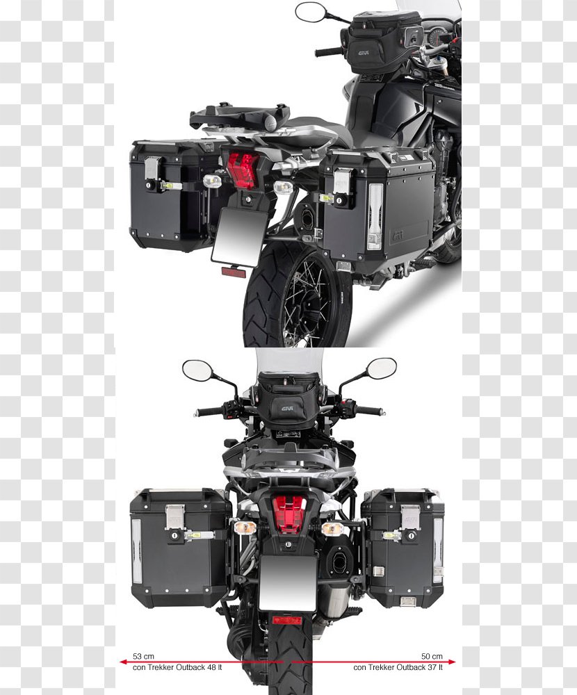 Triumph Motorcycles Ltd Saddlebag Tiger 800 Explorer - Camera Accessory - Motorcycle Transparent PNG