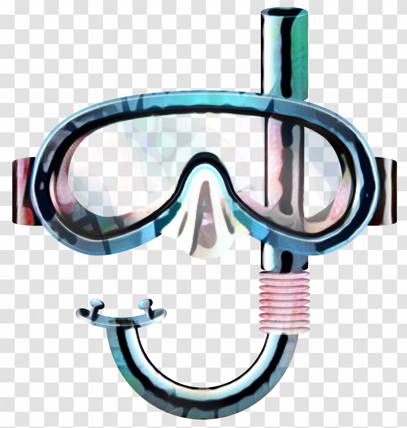Glasses Background - Scuba Diving - Snorkeling Headgear Transparent PNG