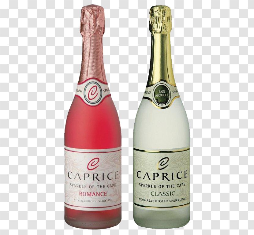 Champagne Non-alcoholic Drink Sparkling Wine Red - Bottle - Non Alcoholic Wines Transparent PNG