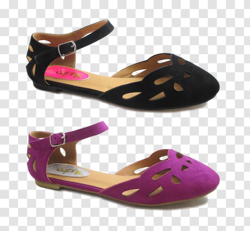 Amazon.com Shoe Ballet Flat Sandal Footwear - Strap - Casual Shoes Transparent PNG