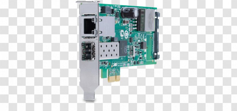 TV Tuner Cards & Adapters Network Small Form-factor Pluggable Transceiver Allied Telesis - Technology - Electronics Accessory Transparent PNG