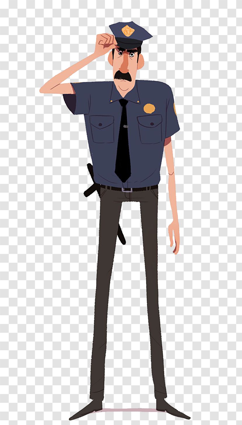 Concept Art Artist Illustrator Model Sheet - Gentleman - Police Officer Transparent PNG