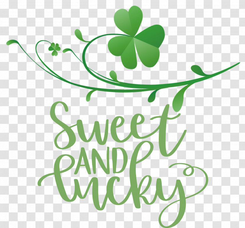 Sweet And Lucky St Patricks Day Transparent PNG