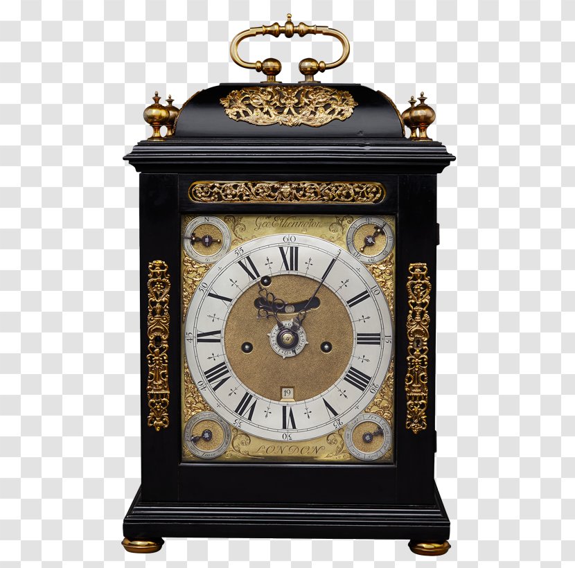 Table Antique Floor & Grandfather Clocks Bracket Clock - Distressing - Vintage Transparent PNG