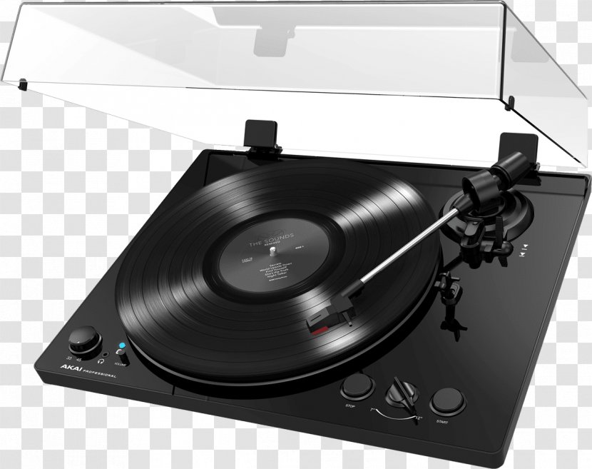 Akai BT 100 Phonograph Professional BT500 Audio - Magnetic Cartridge - Turntable Transparent PNG