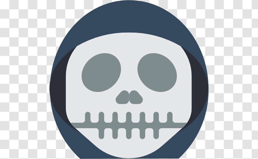 Clip Art Skull Death Iconfinder - Bone Transparent PNG