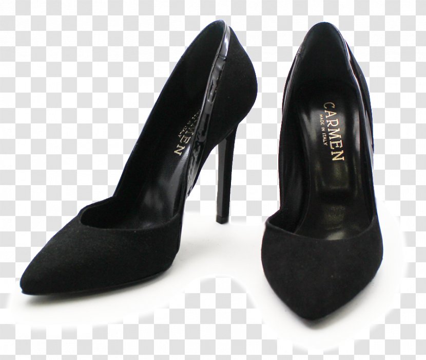 Leather High-heeled Shoe Absatz Stiletto Heel - Suede High Heels Transparent PNG
