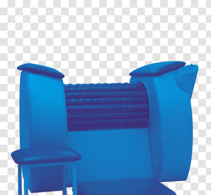 Massage Fitness Centre Chair Infrared - Blue - Solarium Transparent PNG