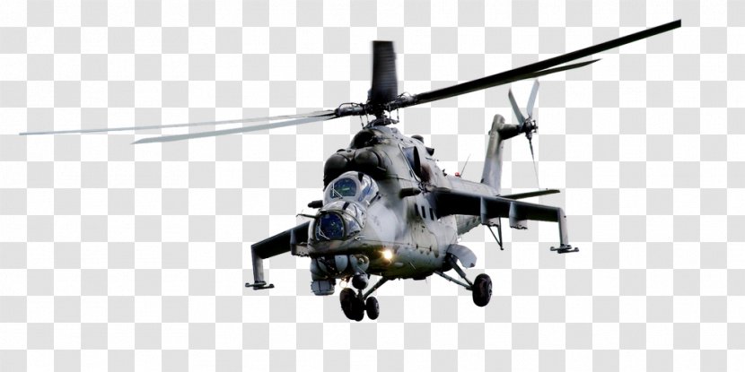 Military Helicopter Moscow Mi-24 Airplane - Helicopters Transparent PNG