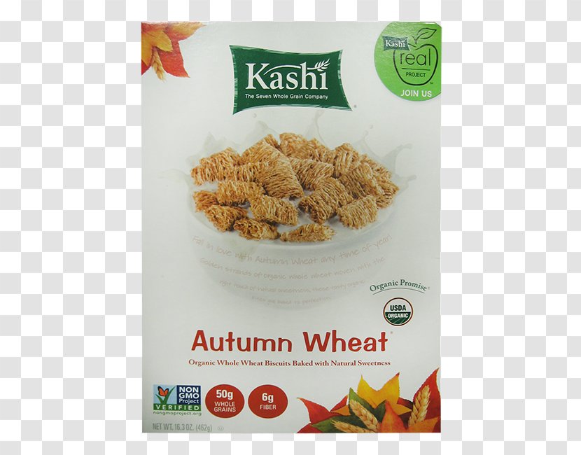 Breakfast Cereal Wheatena Kashi Organic Promise Island Vanilla GOLEAN Crunch! Honey Almond Flax - Food - Wheat Transparent PNG
