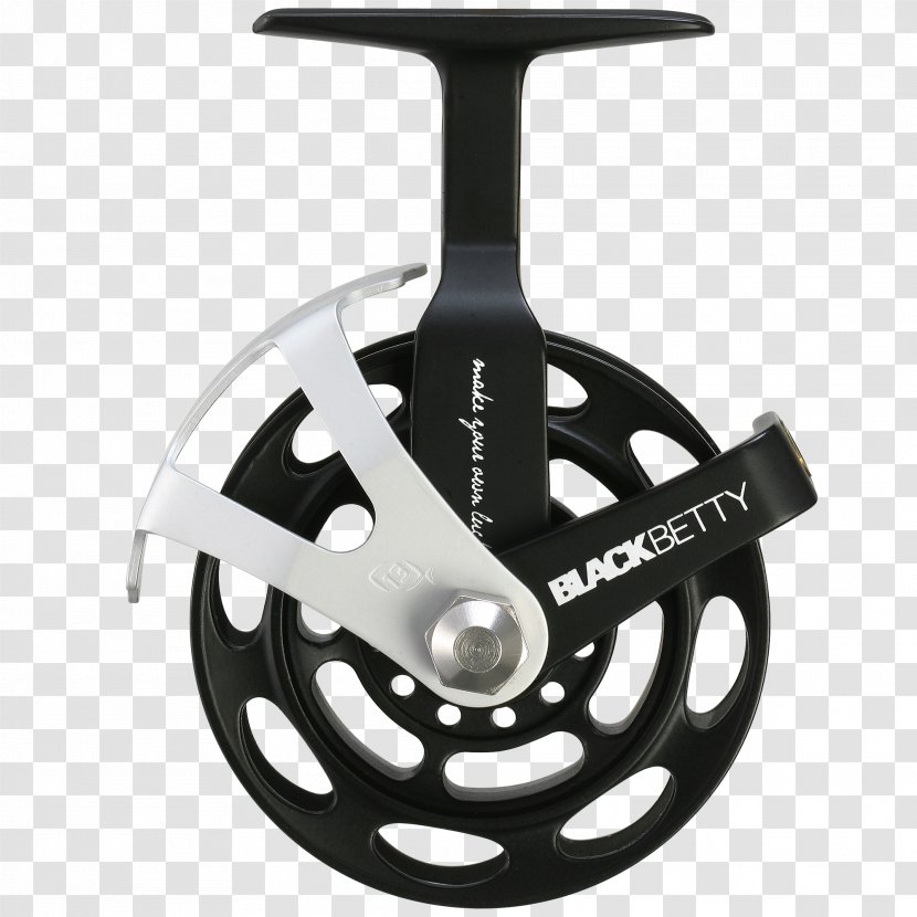 13 Fishing Black Betty 6061 Ice Reel Reels Eagle Claw Inline - Tackle Transparent PNG