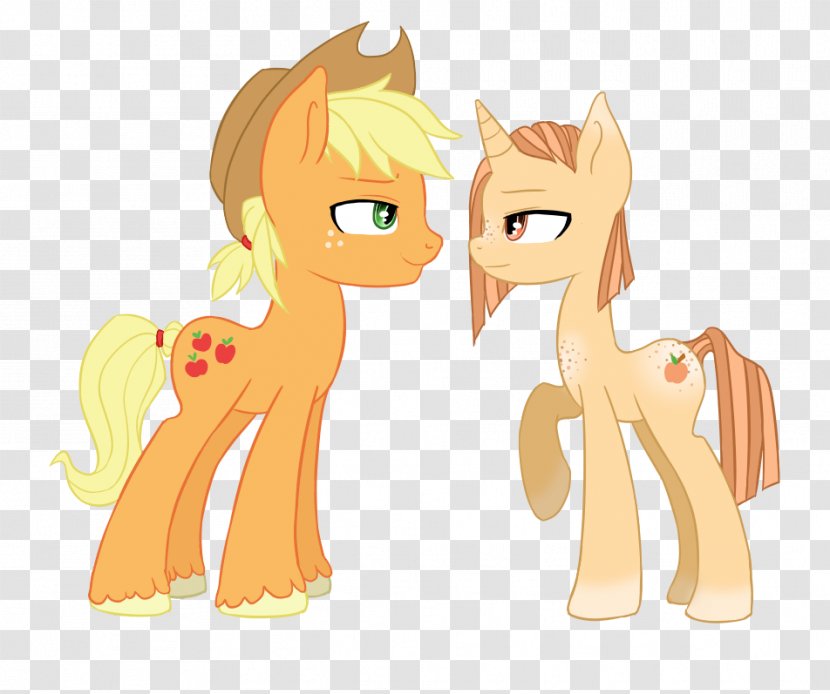 My Little Pony Applejack Peach Cutie Mark Crusaders - Carnivoran Transparent PNG