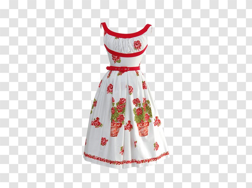 Vintage Clothing Dress Retro Style Fashion - Box - Flower Transparent PNG