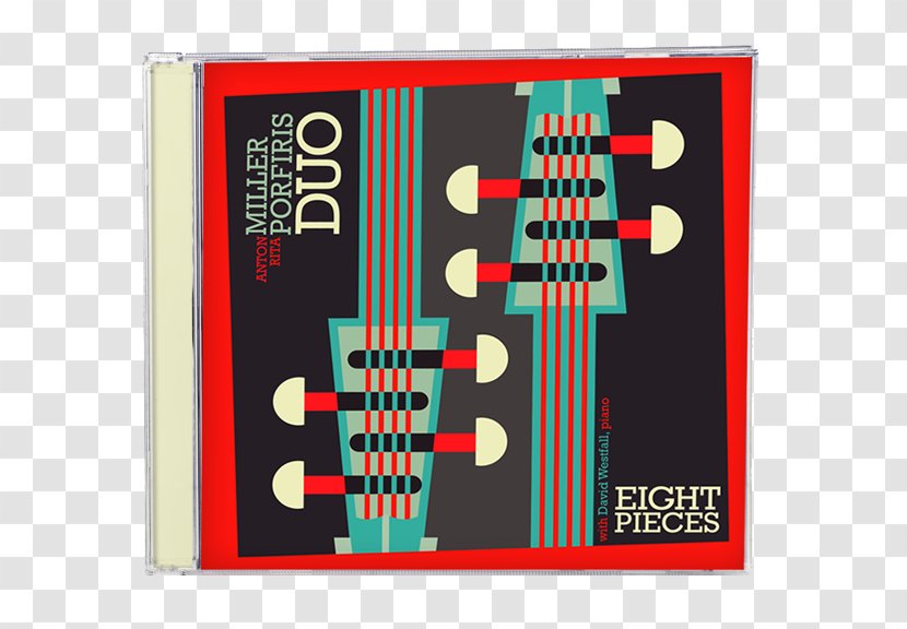 Eight Pieces Miller Porfiris Duo Compact Disc CD Baby Import - Material - Gardner Design Transparent PNG