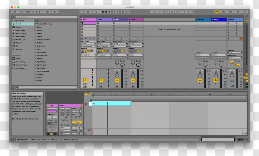 Ableton Live 9 Digital Audio MIDI Computer Software - Flower Transparent PNG