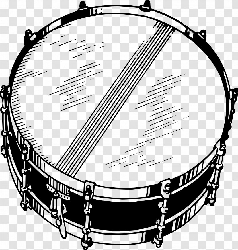Snare Drums Drawing Clip Art - Silhouette - Drum Transparent PNG