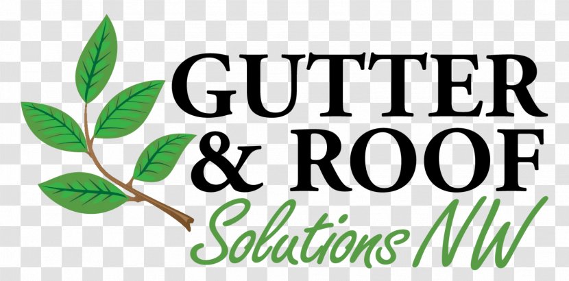 Logo Gutter & Roof Solutions NW Gutters Brand - Plant - Slope Transparent PNG