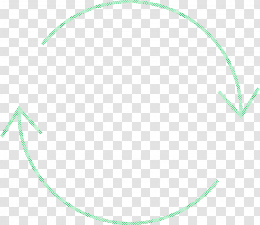 Green Circle Line Oval Transparent PNG