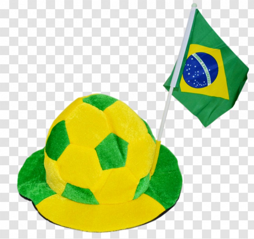 2014 FIFA World Cup Hat 2018 Yellow Party - Brazilian Football Confederation - Brasil Copa Transparent PNG