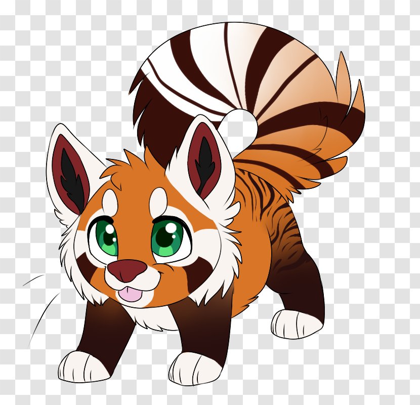 Whiskers Tiger Red Fox Cat Dog - Paw - Orange White Green Flag Transparent PNG