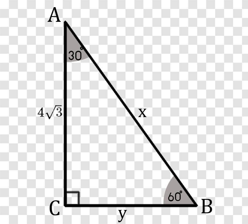 Right Triangle Hypotenuse Mathematics Transparent PNG