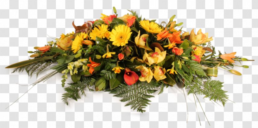 Floral Design Flower Bouquet Funeral Cut Flowers - Gift Transparent PNG