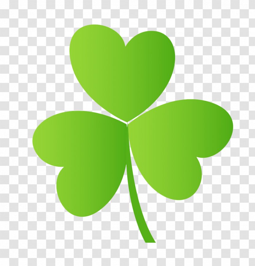 Four-leaf Clover Royalty-free - Drawing - Green Transparent PNG