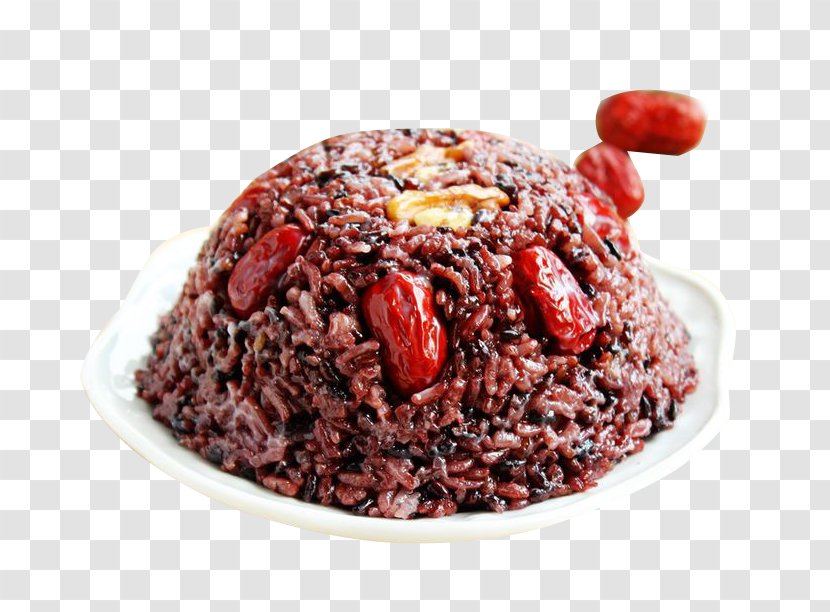 Chinese Cuisine U516bu5b9du996d Food Glutinous Rice Steaming - Silhouette - Red Dates Blood Transparent PNG