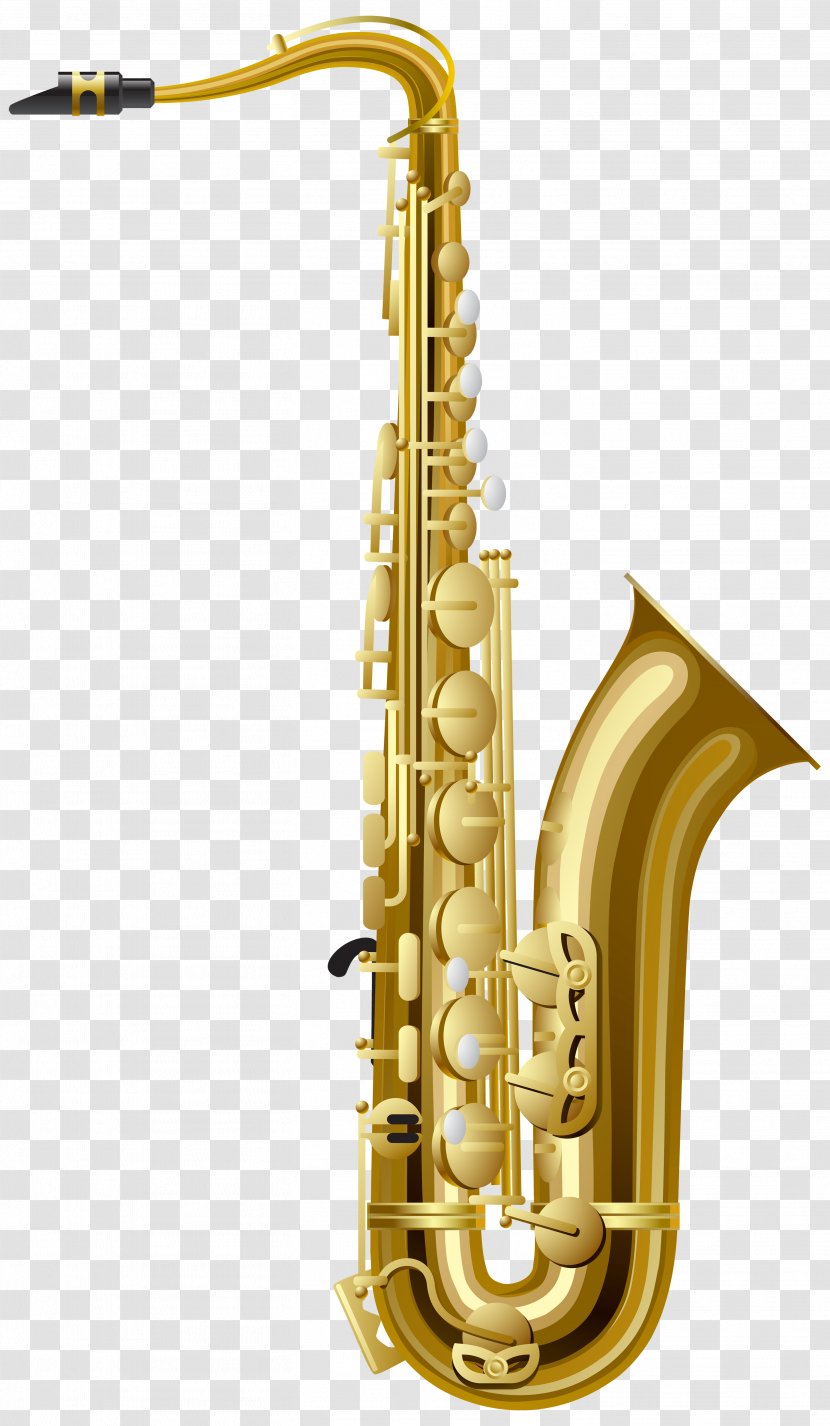 Alto Saxophone Musical Instruments Trumpet - Flower - Gold-plated Transparent PNG