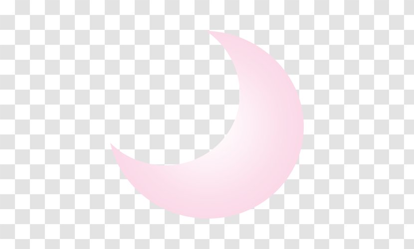 Circle Angle Pattern - Computer - Creative Cute Pink Moon Transparent PNG