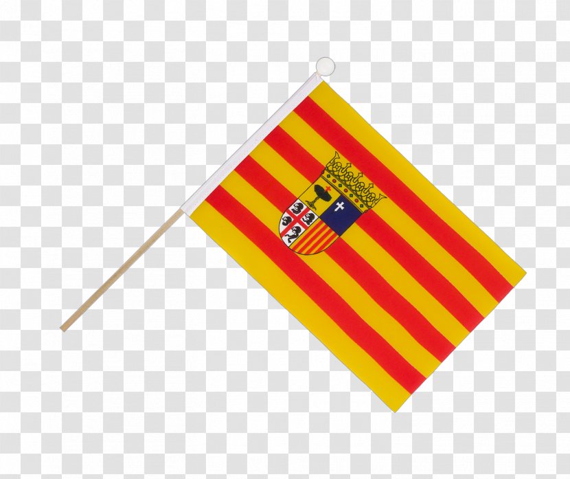 Flag Aragonian Lippu Painting Banderes De Catalunya - Aragon - Cloth Banners Hanging Transparent PNG