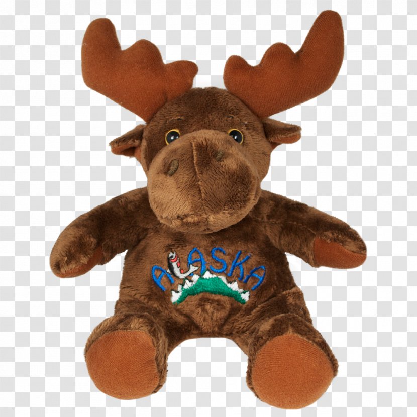 Reindeer Stuffed Animals & Cuddly Toys Moose Plush Transparent PNG