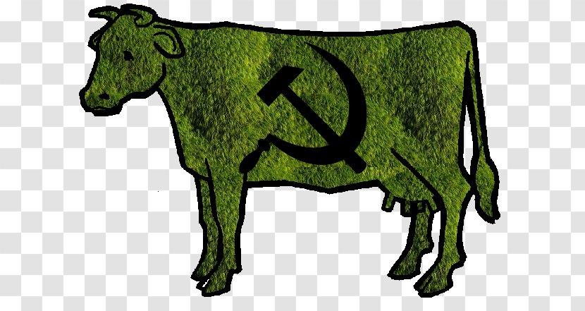Dairy Cattle Ox Sheep Baka Stencil - Green - Cow Painting Transparent PNG