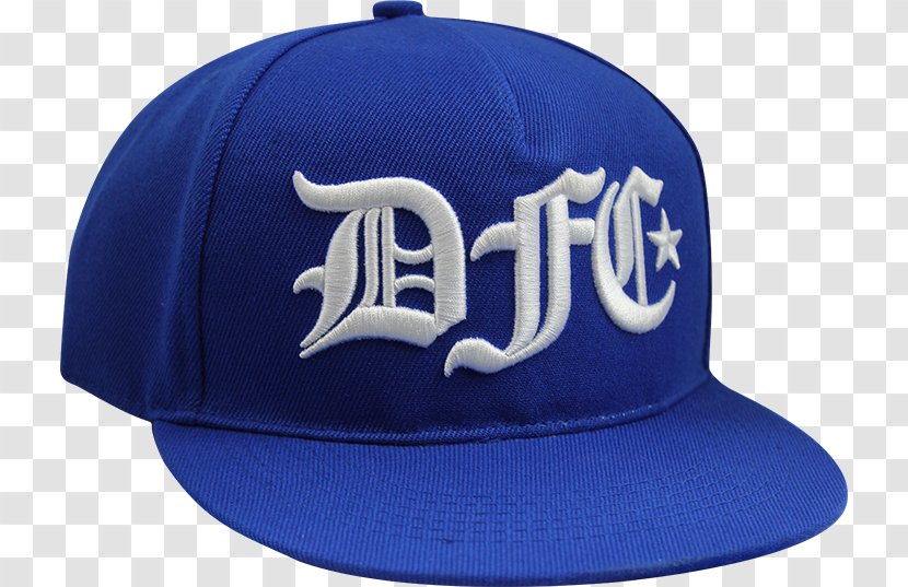 Baseball Cap Hat Logo Embroidery - Cobalt Blue Transparent PNG