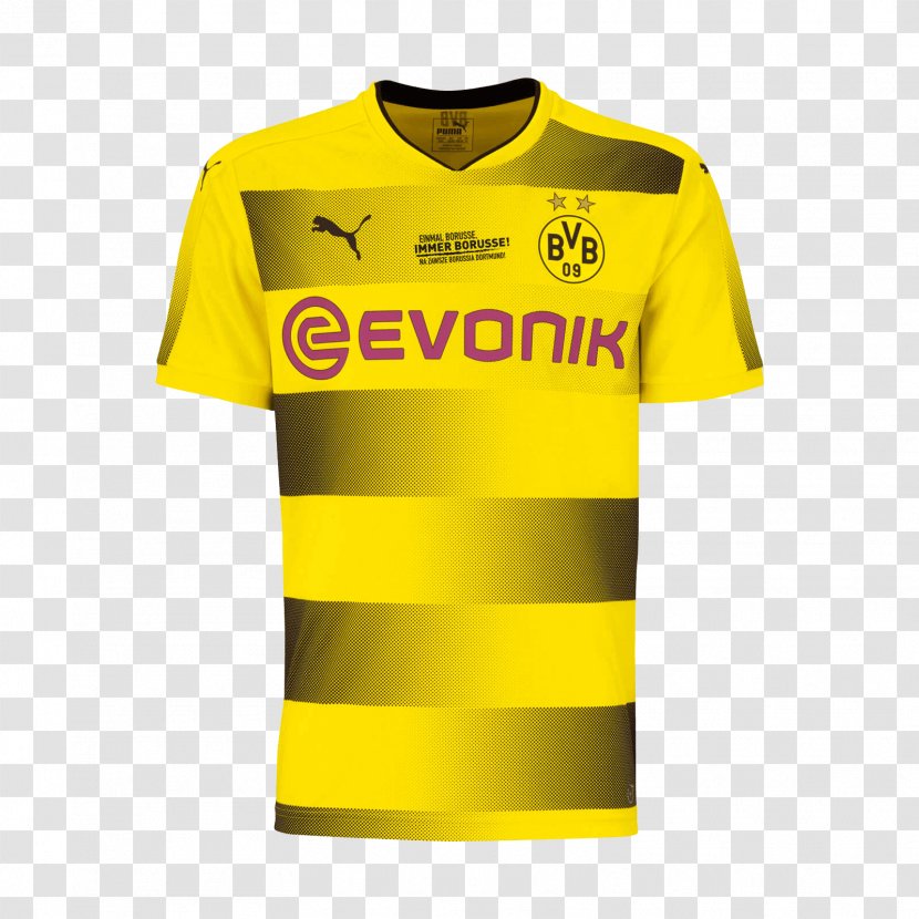 Borussia Dortmund UEFA Champions League 2018 World Cup T-shirt Jersey - Shirt Transparent PNG