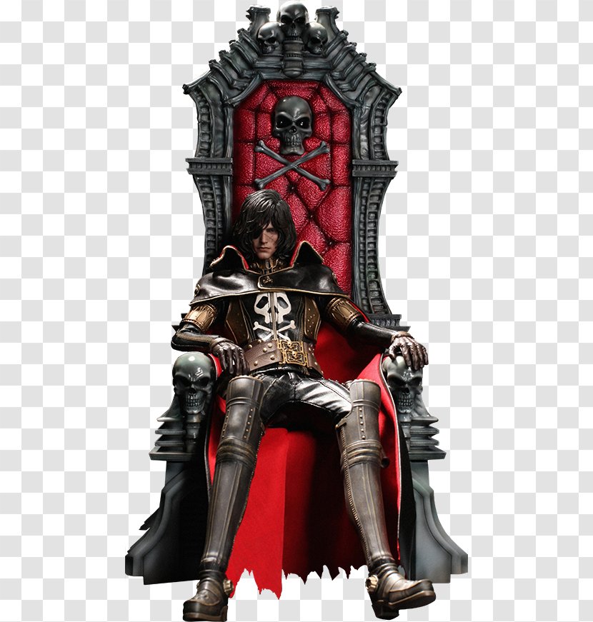 Phantom F. Harlock II Space Pirate Captain Action & Toy Figures Arcadia - Heart - Throne Transparent PNG