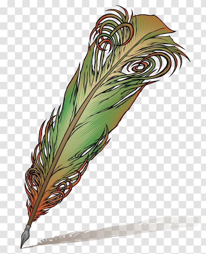 Paper Quill Fountain Pen Clip Art Transparent PNG