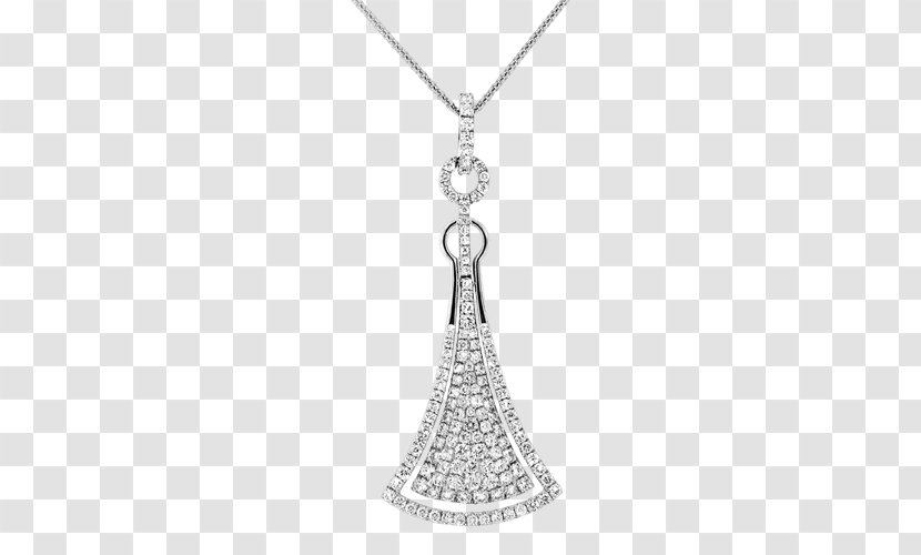 Locket Earring Birthstone Necklace Jewellery - Snowflake Pendant Transparent PNG