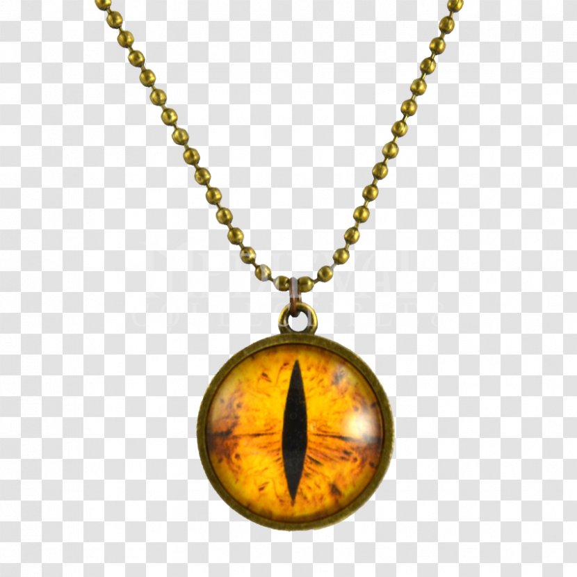 Pendant Necklace Jewellery Eye Gemstone - Amber - Fire Breathing Dragon Pictures Transparent PNG