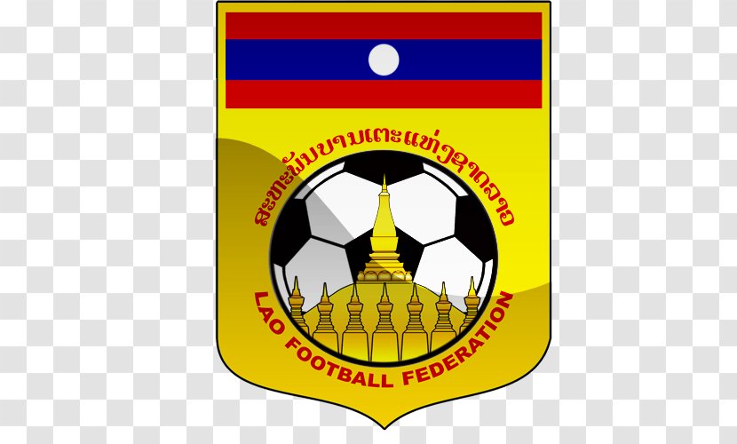 Laos National Football Team Under-19 Lao Premier League Federation - Yellow - Flag Of Transparent PNG