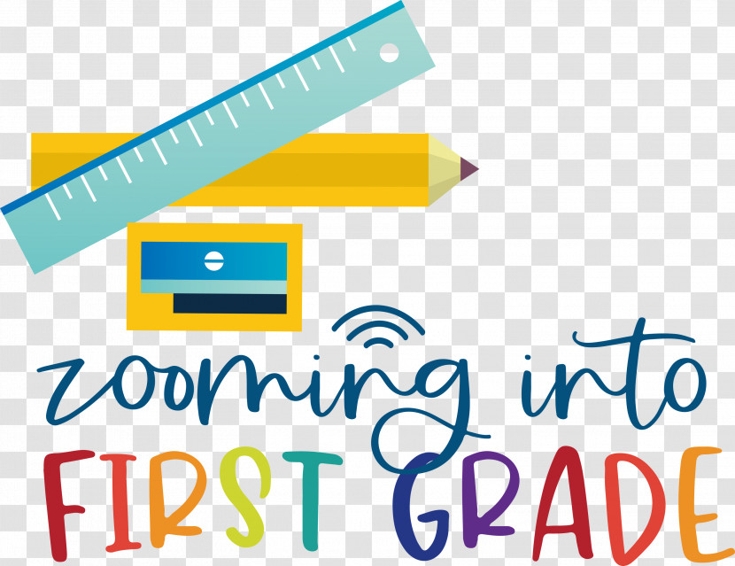 Back To School First Grade Transparent PNG