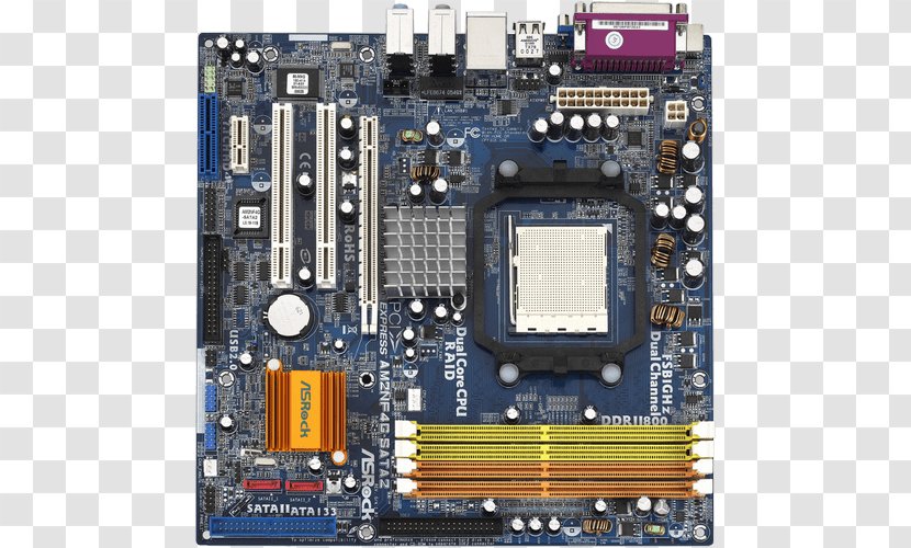 Graphics Cards & Video Adapters Motherboard Central Processing Unit Socket AM2 MicroATX - Advanced Micro Devices - Asrock Logo Transparent PNG