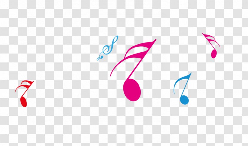 Musical Note Melody - Watercolor - Generous Notes Transparent PNG