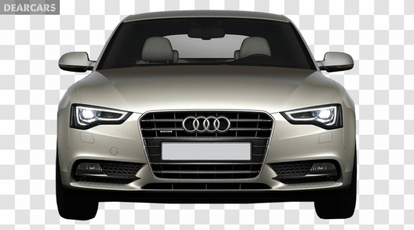 Audi A5 Car - Technology - Front View Transparent PNG