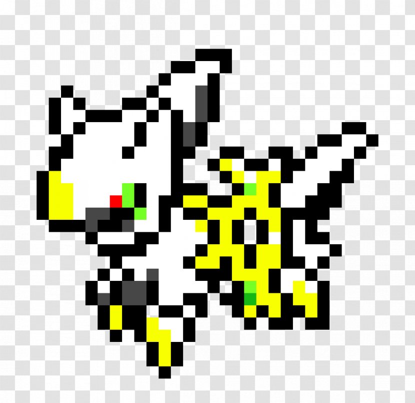Arceus Bead Pokémon Pixel Art Pikachu - Lugia Transparent PNG