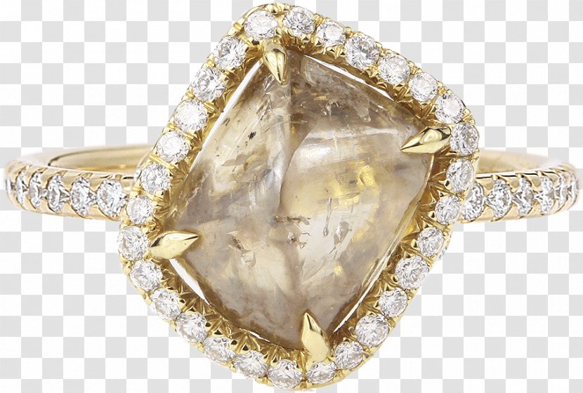 Ring Silver Body Jewellery Platinum - Diamond - Raw Rings Jewelry Transparent PNG
