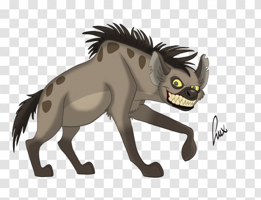 Hyena Drawing Cartoon Pony - Big Cats Transparent PNG
