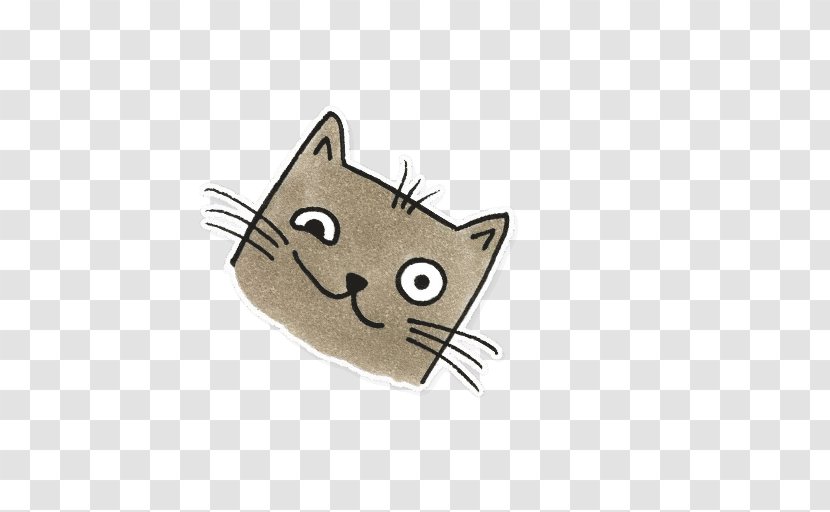 Whiskers Cat Kitten Sticker Mammal - Carnivora Transparent PNG